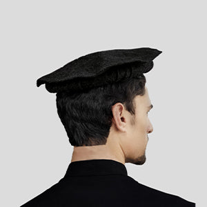 Woolen Black Cap