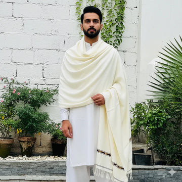 White Lumia Shawl