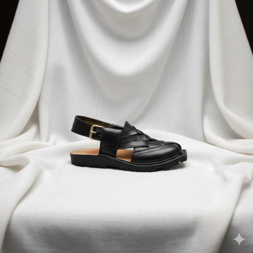 Lumina Black Norozi Sandal