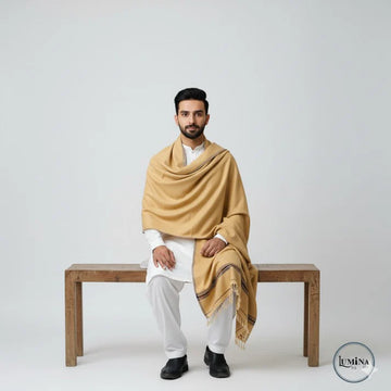 Lumina Premium Touch Shawl (Brown)