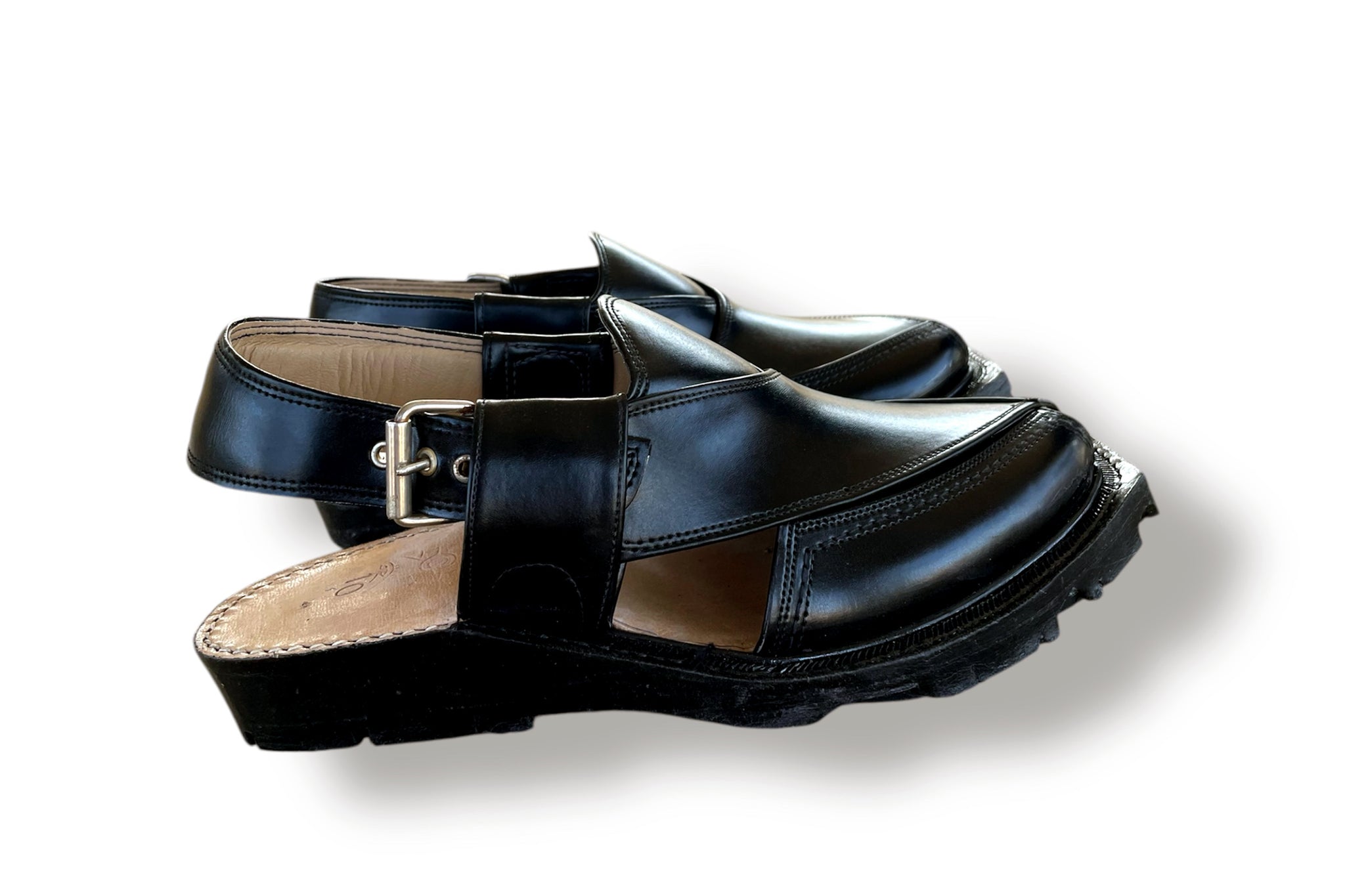 BLACK NOROZI CHAPPAL