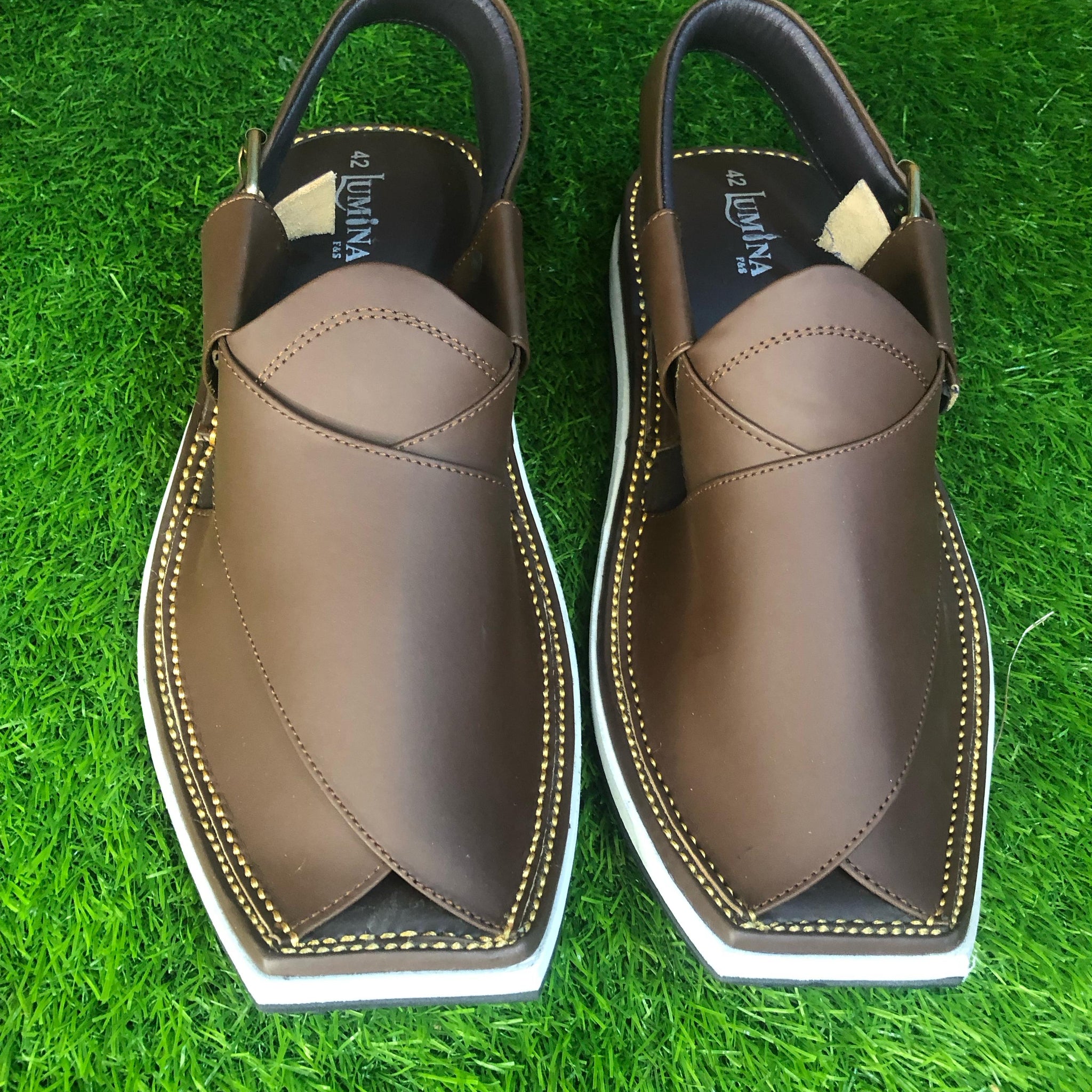 Dark Brown Smart Chappal