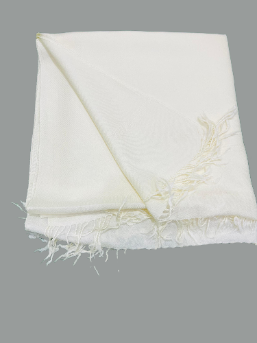 Lumina Premium Classic White  Shawl 72