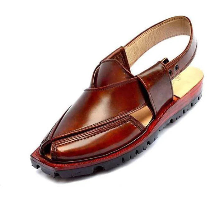 Classic Maroon Norozi Chappal